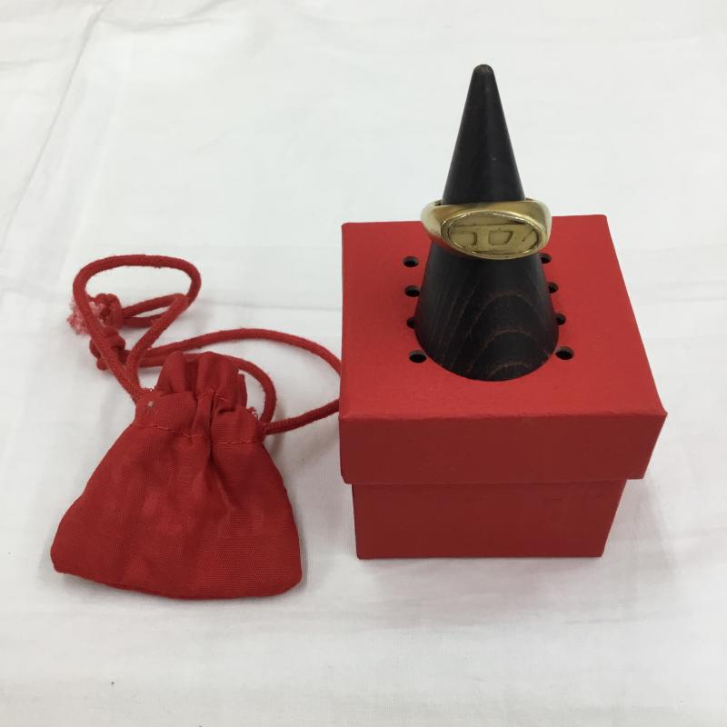 ディーゼル DIESEL アクセサリー 指輪 FREE ロゴ、文字 金 / ゴールド / メンズ USED 古着 中古 10136407