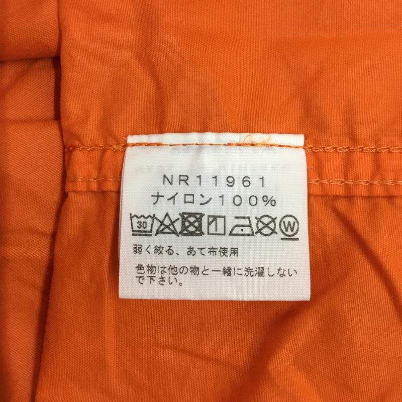 ザノースフェイス THE NORTH FACE ジャケット、上着 ジャケット、ブレザー nr11961 ロングスリーブヌプシシャツ カラーシャツ 前ボタン L ロゴ、文字 黒 / ブラック / X 橙 / オレンジ / メンズ USED 古着 中古 10121606