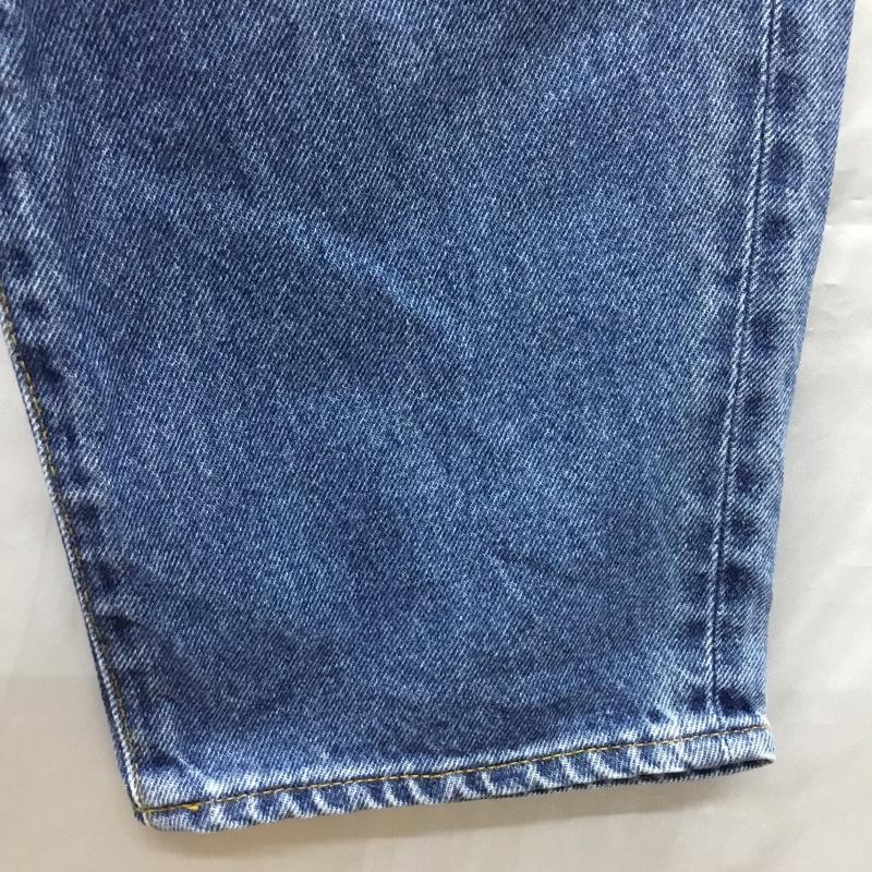 ハーベスティ HARVESTY パンツ デニム、ジーンズ デニムパンツ ストレートパンツ ワイドパンツ カジュアルパンツ 1 無地 インディゴ / インディゴ /  メンズ USED 古着 中古 10121796