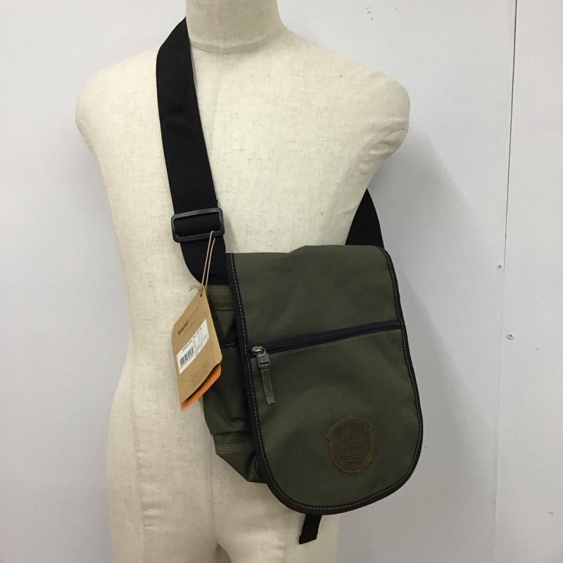 ティンバーランド Timberland ショルダーバッグ ショルダーバッグ CAMERA BAG タグ付き ロゴ、文字 カーキ / カーキ / メンズ USED 古着 中古 10123325