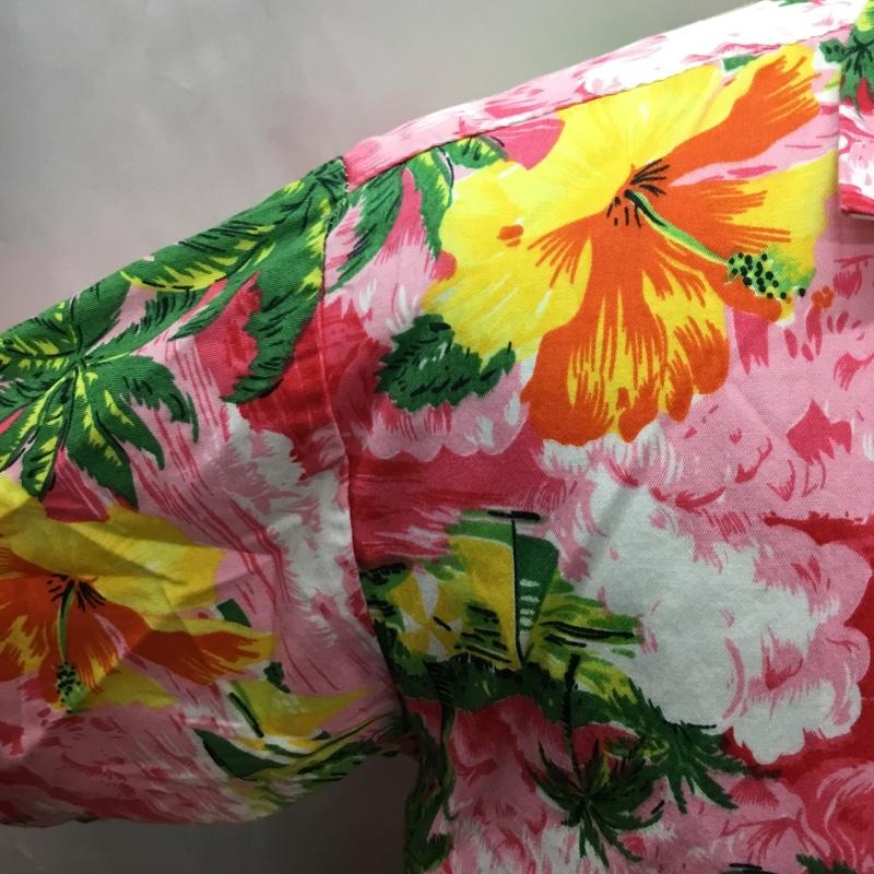古着 USED シャツ、ブラウス 半袖 半袖シャツ カラーシャツ 半袖カットソー アロハシャツ M 総柄 マルチカラー / マルチカラー /  メンズ USED 古着 中古 10108536
