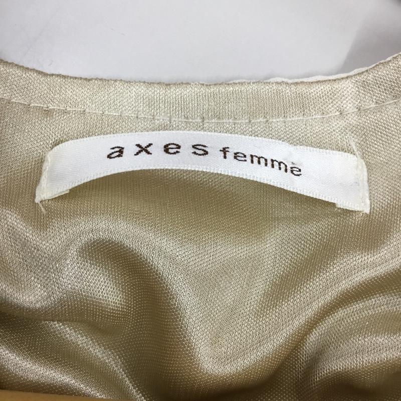 アクシーズファム axes femme ワンピース ミニスカート ノースリーブワンピース ロングワンピース フレアワンピース M 無地 マルチカラー / マルチカラー / レディース USED 古着 中古 10113396
