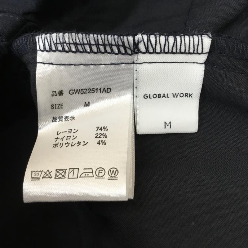 グローバルワーク GLOBAL WORK パンツ スラックス M 無地 紺 / ネイビー / レディース USED 古着 中古 10137544