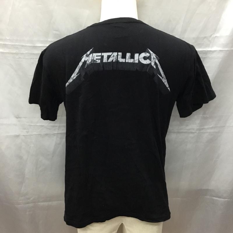 古着 USED Tシャツ 半袖 半袖カットソー プリントTシャツ クルーネックカットソー バンドTシャツ M プリント 黒 / ブラック /  メンズ USED 古着 中古 10111287