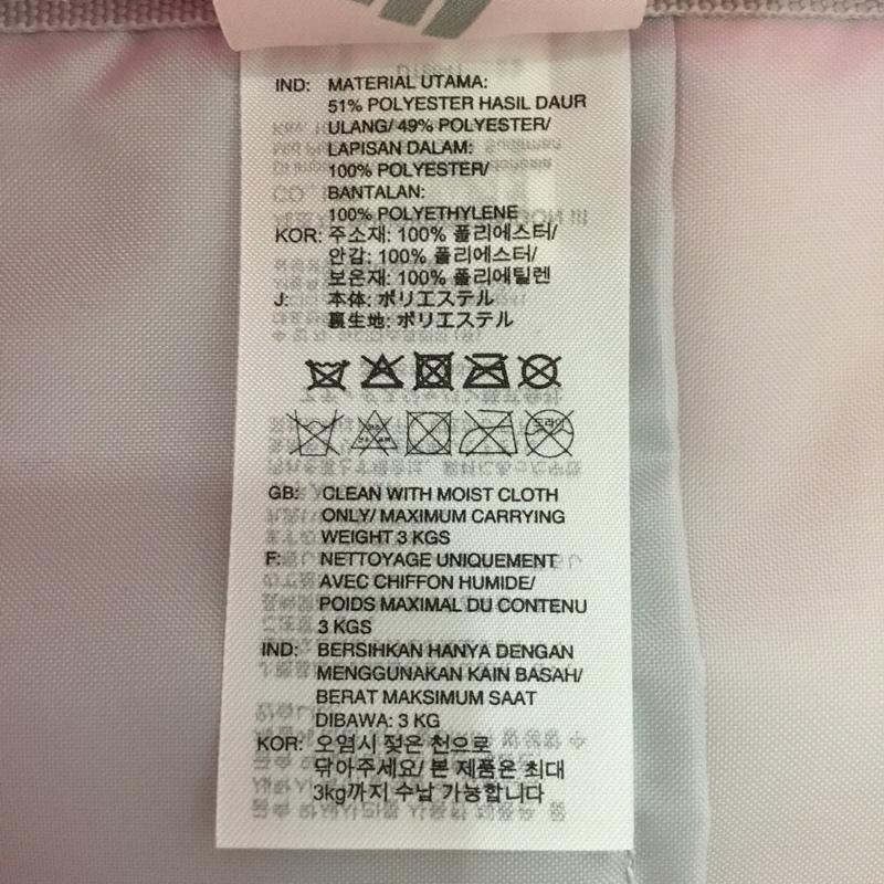 アディダス adidas リュックサック、デイパック リュックサック、デイバッグ DT8641 リニアロゴバックパック タグ付き ロゴ、文字 桃 / ピンク / レディース USED 古着 中古 10132767