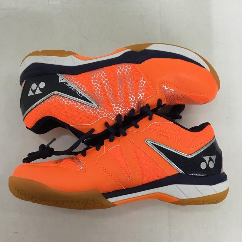 ヨネックス YONEX カジュアルシューズ カジュアルシューズ バドミントンシューズ POWER CUSHION COMFORT2 MEN パワークッションコンフォート2メン SHBCF2M 26.0cm 無地 橙 / オレンジ / メンズ USED 古着 中古 10125894