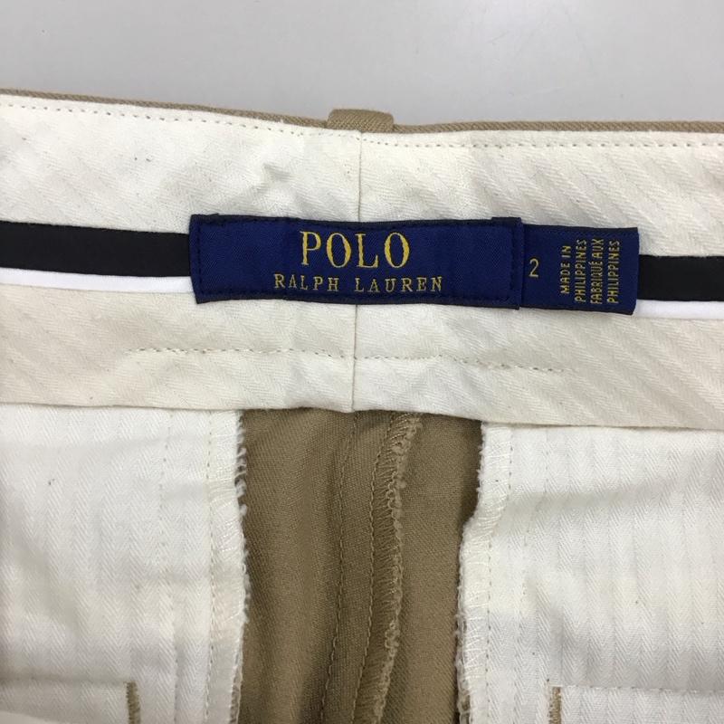 ポロラルフローレン POLO RALPH LAUREN パンツ スラックス 2 無地 ベージュ / ベージュ /  メンズ USED 古着 中古 10122015