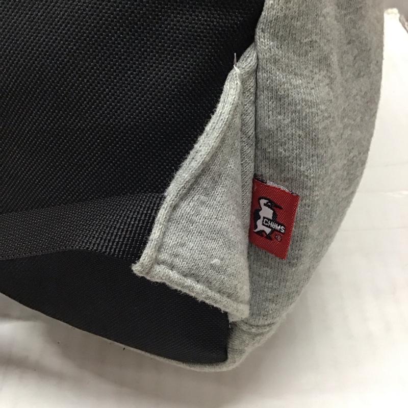 チャムス CHUMS リュックサック、デイパック リュックサック、デイバッグ スウェット ワンポイント 灰 / グレー / メンズ USED 古着 中古 10118889