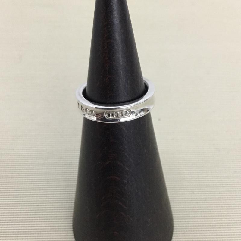 ティファニー TIFFANY&Co. アクセサリー 指輪 6号 1837 ロゴ、文字 銀 / シルバー / レディース USED 古着 中古 10149230