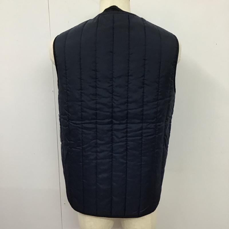 シアーズ SEARS ベスト ベスト フルジップ ジップアップ 無地 紺 / ネイビー / メンズ USED 古着 中古 10115708