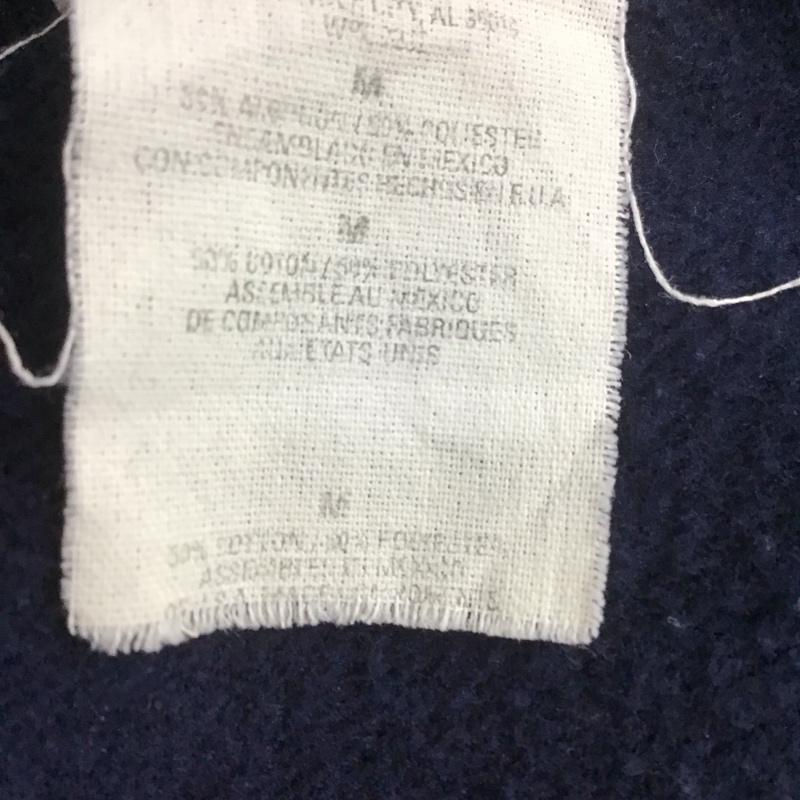 ジャージーズ JERZEES トレーナー 長袖 裏起毛 スウェット 刺繍 M ロゴ、文字 紺 / ネイビー / レディース USED 古着 中古 10108138
