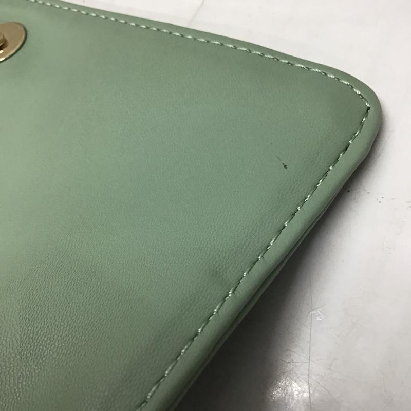 ルーニィ LOUNIE ショルダーバッグ ショルダーバッグ ハンドバッグ 2WAY ロゴ、文字 薄緑 / ライトグリーン / レディース USED 古着 中古 10114293