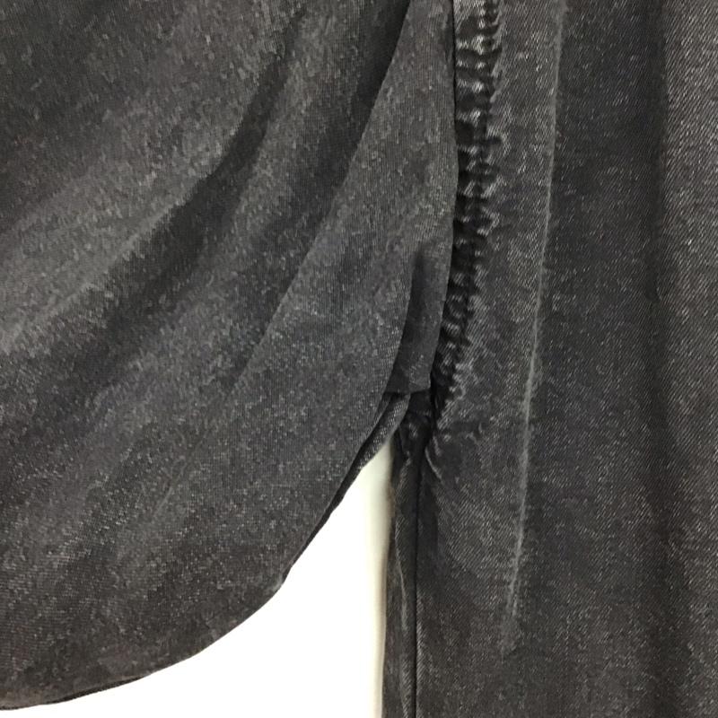 ザラベーシック ZARA BASIC シャツ、ブラウス 長袖 S 無地 黒 / ブラック / レディース USED 古着 中古 10136527