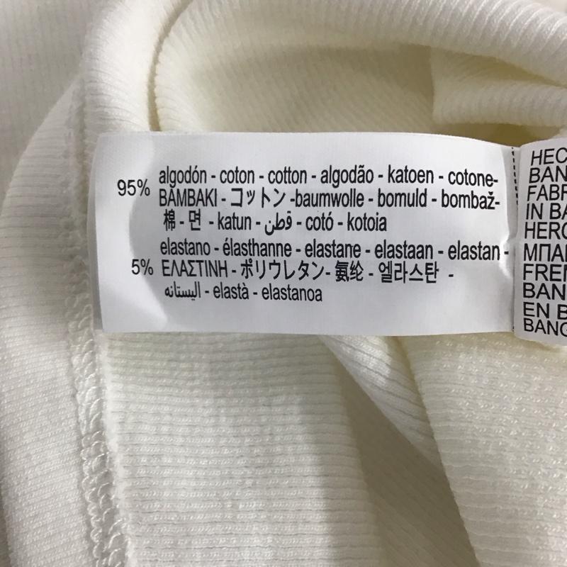 ザラ ZARA Tシャツ 長袖 S 無地 白 / ホワイト / レディース USED 古着 中古 10136518