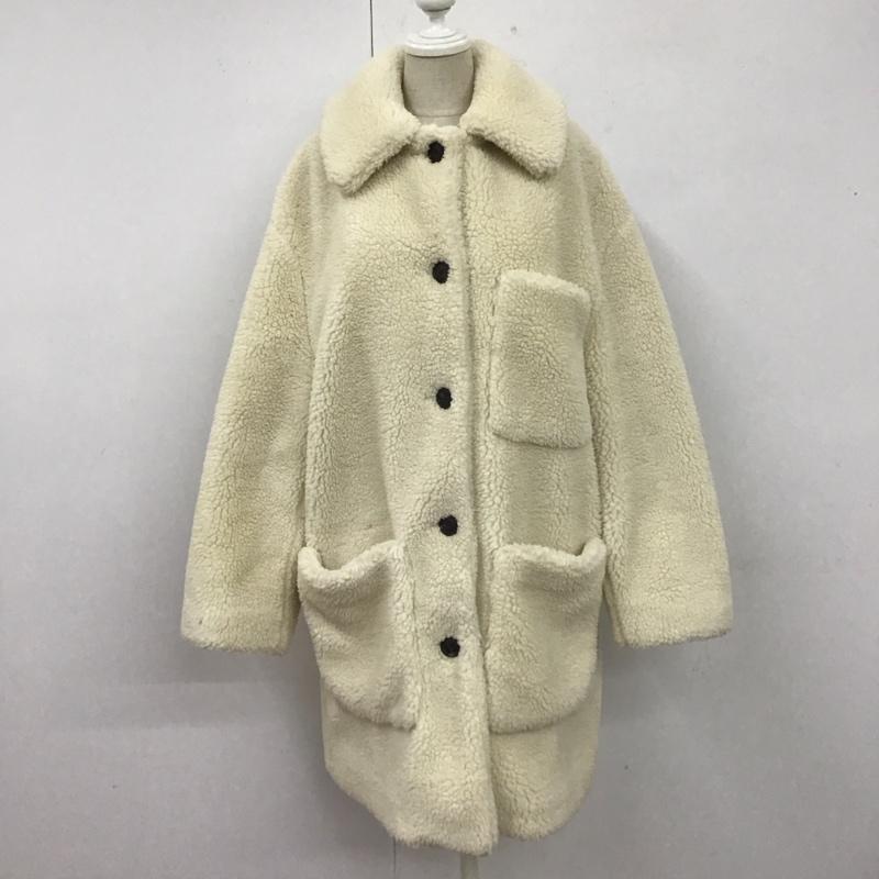 ザラ ZARA コート コート一般 XS 無地 オフホワイト / オフホワイト / レディース USED 古着 中古 10110507