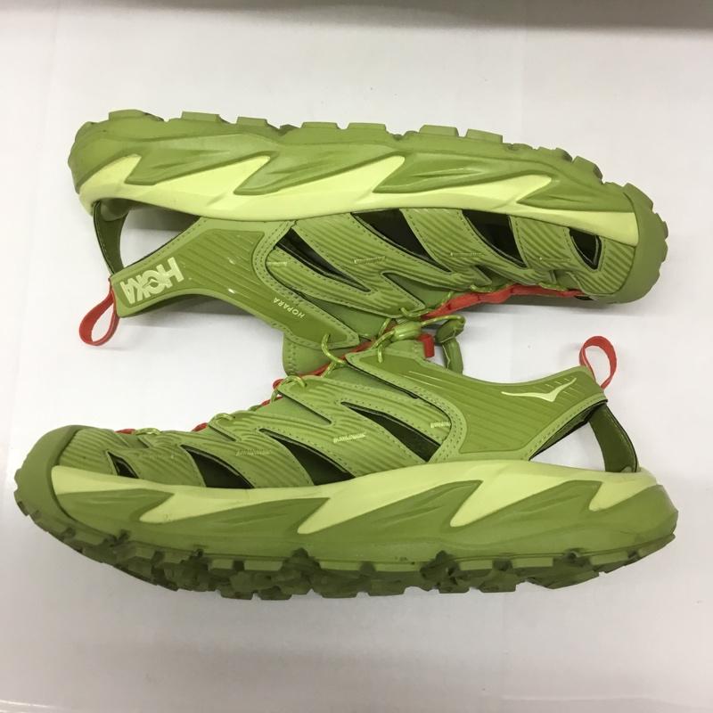 ホカオネオネ HOKA ONEONE アウトドアシューズ アウトドアシューズ 1123112DCLG HOPARA 30cm スニーカー ハイキング 30.0cm ロゴ、文字 薄緑 / ライトグリーン / メンズ USED 古着 中古 10123260