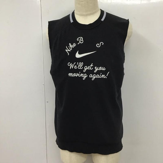 ナイキ NIKE タンクトップ タンクトップ dx0883-010 タンクトップメンズドライフィットDYEフリース ノースリーブカットソー S ロゴ、文字 黒 / ブラック /  メンズ USED 古着 中古 10112172