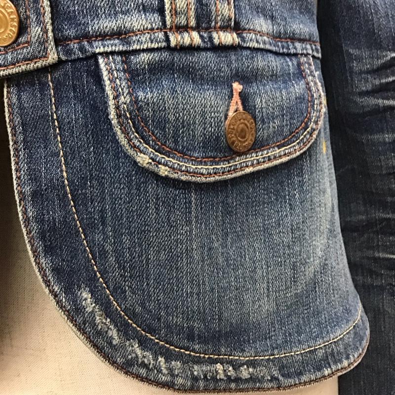 ラルフローレン RALPHLAUREN ジャケット、上着 ジャケット、ブレザー ポロジーンズ デニム M 青 / ブルー / レディース USED 古着 中古 10112414