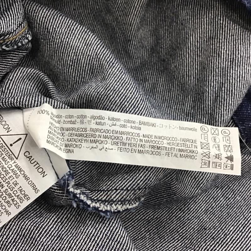 ザラ ZARA ワンピース ロングスカート デニム M 無地 インディゴ / インディゴ / レディース USED 古着 中古 10150654