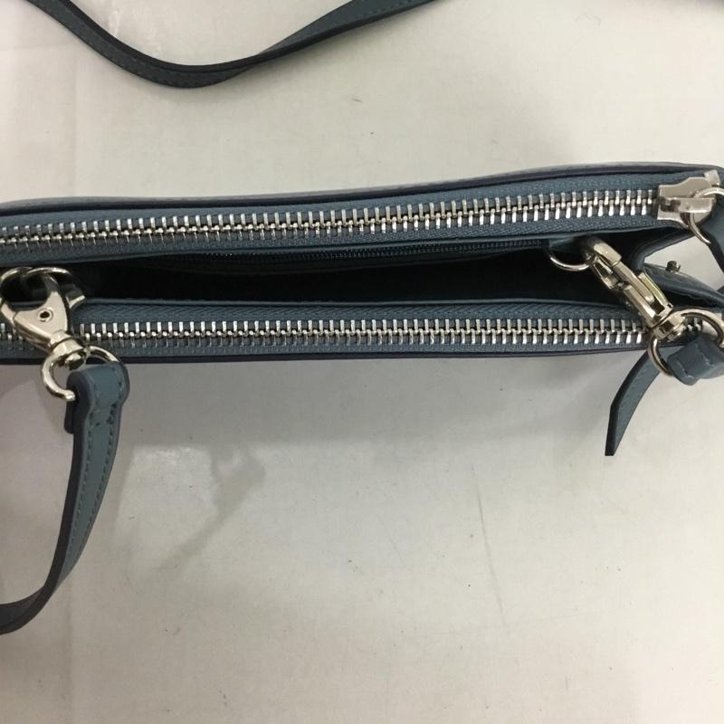 マッキントッシュフィロソフィー MACKINTOSH PHILOSOPH ショルダーバッグ ショルダーバッグ ウォレットバッグ お財布ショルダー ロゴ、文字 青 / ブルー / レディース USED 古着 中古 10129956