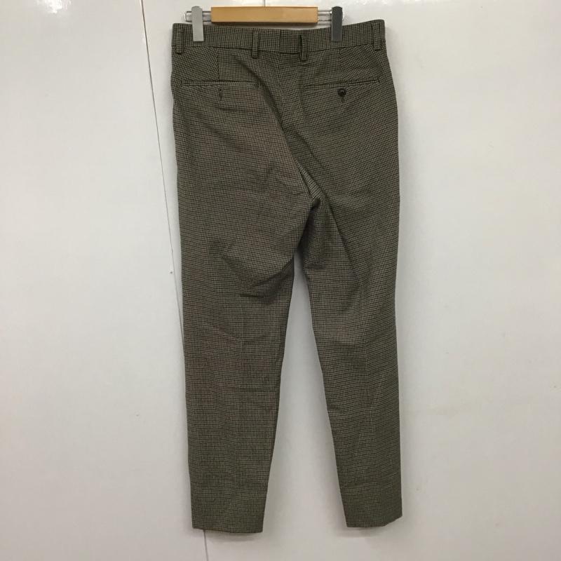 エイチビューティー&ユースユナイテッドアローズ H BEAUTY&YOUTH UNITED ARROWS パンツ スラックス スラックスパンツ ワイドパンツ センタータックパンツ チェックパンツ M チェック マルチカラー / マルチカラー / メンズ USED 古着 中古 10131402