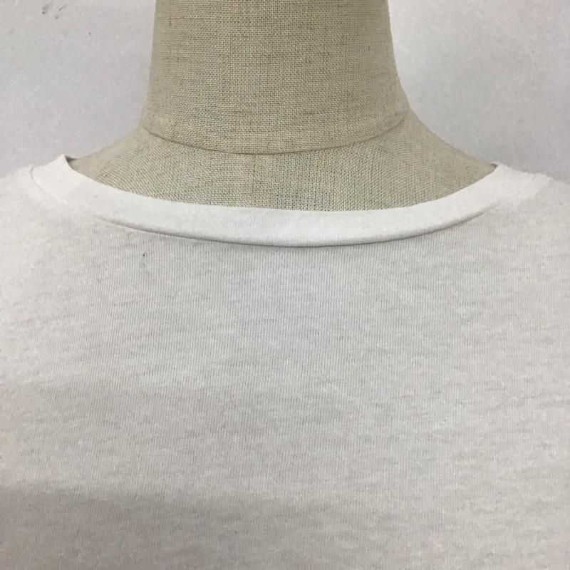 ザラ ZARA カットソー 半袖 4424 322 250 パフスリーブ S 無地 白 / ホワイト /  レディース USED 古着 中古 10109076