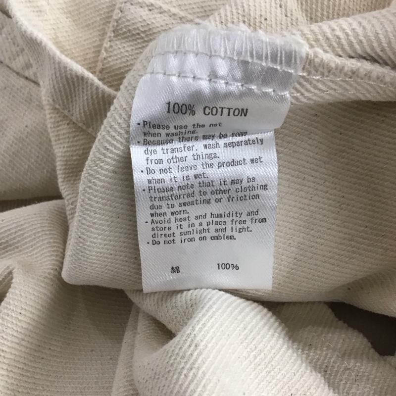 マコバ MACOBER カットソー 長袖 長袖カットソー 無地カットソー ワイドネック 42 無地 アイボリー / アイボリー / メンズ USED 古着 中古 10141512