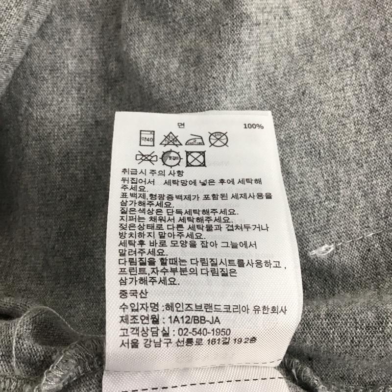 チャンピオン Champion Tシャツ 半袖 c3-v331 ショートスリーブティーシャツアクションスタイル 半袖カットソー XL ロゴ、文字 灰 / グレー / メンズ USED 古着 中古 10132717