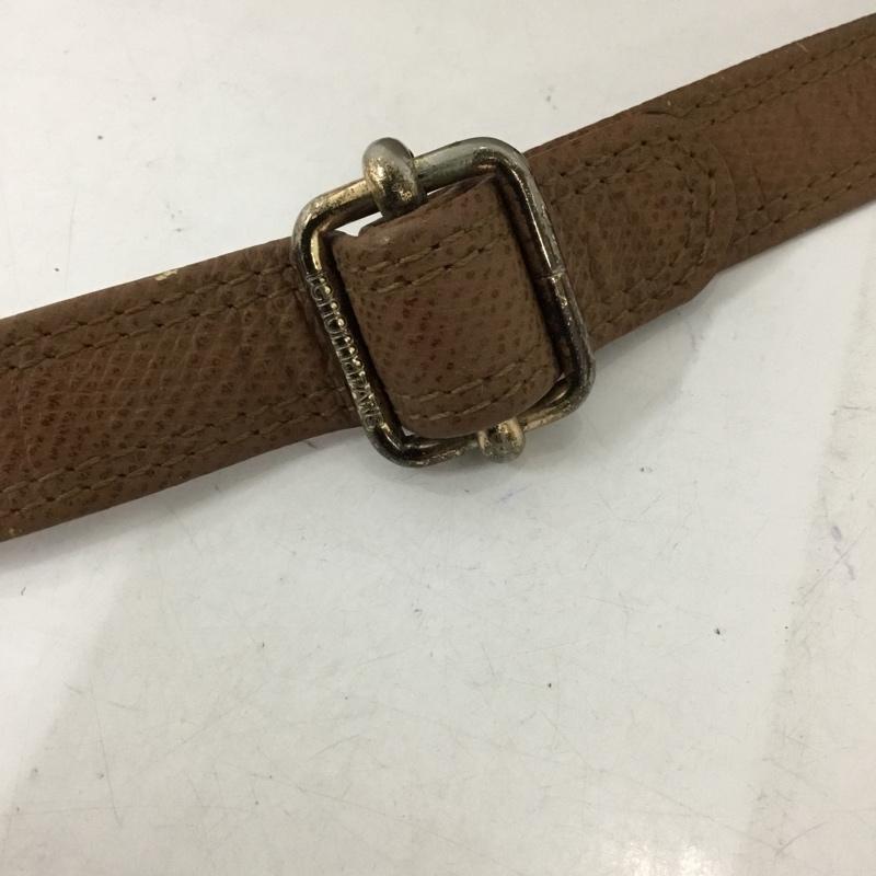 レノマ renoma ショルダーバッグ ショルダーバッグ レザー ロゴ、文字 茶 / ブラウン / メンズ USED 古着 中古 10130023