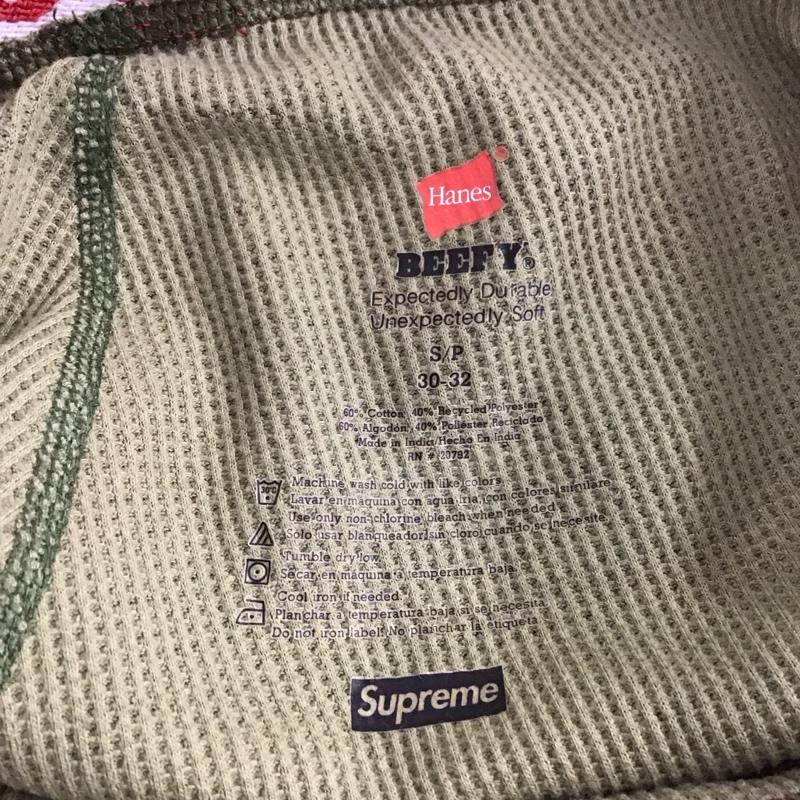 シュプリーム Supreme ボトムス ボトムス FW19 HanesThermalPant アンダーウェア S カモフラージュ柄・迷彩 マルチカラー / マルチカラー / メンズ USED 古着 中古 10143141