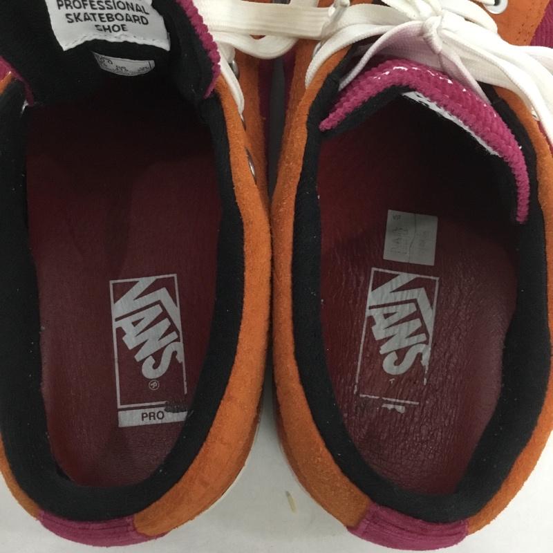 バンズ VANS スニーカー スニーカー 721454 ローカット 28cm Supreme CROC SUEDE 28.0cm ロゴ、文字 橙 / オレンジ / X マゼンタ / マゼンタ / メンズ USED 古着 中古 10139217
