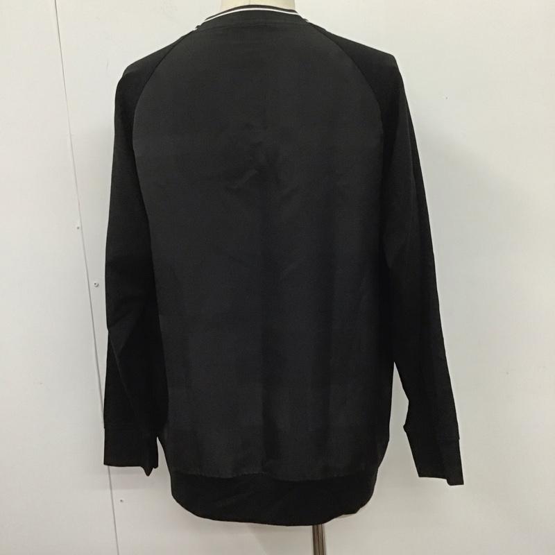 ブラックレーベルクレストブリッジ BLACK LABEL CRESTBRIDGE カットソー 長袖 長袖カットソー Vネックカットソー ロングスリーブカットソー L 無地 黒 / ブラック / メンズ USED 古着 中古 10106573
