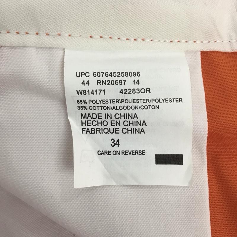 ディッキーズ Dickies パンツ ショートパンツ wd42283 セルフォンポケットワークショーツ ショートパンツ 44 ロゴ、文字 橙 / オレンジ / メンズ USED 古着 中古 10132001
