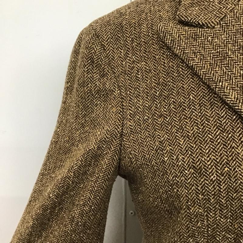 ドルチェアンドガッバーナ DOLCE&GABBANA ウェア ウェア テーラードジャケット ベスト 2ピース セット ヘリンボーン ヘリンボーン 無地 茶 / ブラウン / レディース USED 古着 中古 10122663