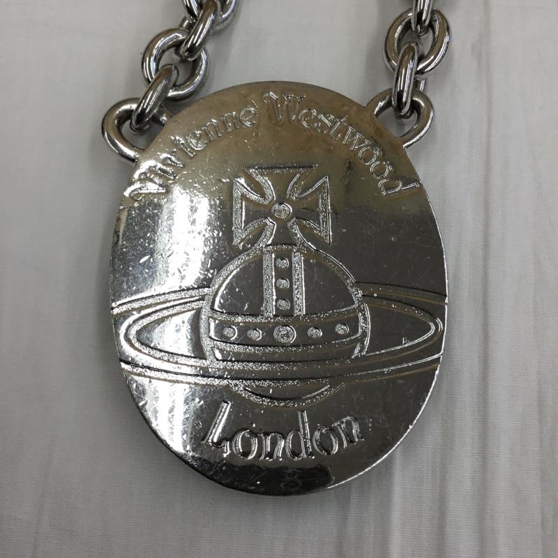 ヴィヴィアンウエストウッド Vivienne Westwood アクセサリー ネックレス、ペンダント ロゴ、文字 銀 / シルバー / メンズ USED 古着 中古 10137578