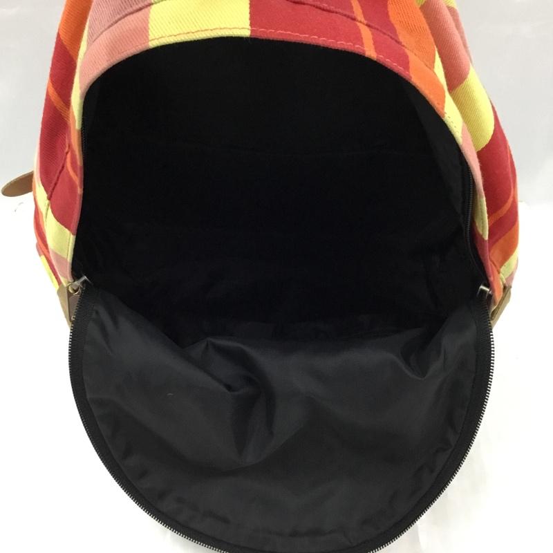ザ ノースフェイス パープルレーベル THE NORTH FACE PURPLE LABEL リュックサック、デイパック リュックサック、デイバッグ NN7621N チェック ロゴ、文字 マルチカラー / マルチカラー / レディース USED 古着 中古 10105981