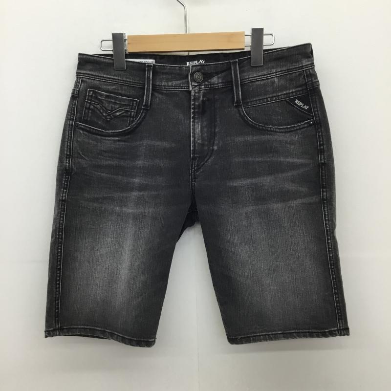 リプレイ REPLAY パンツ ショートパンツ REPLAY ショートパンツ MA996.000 30インチ 無地 灰 / グレー / メンズ USED 古着 中古 10129669