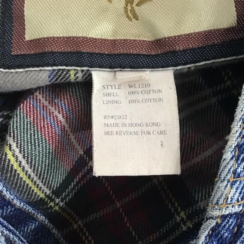 ラングラー Wrangler ベスト ベスト M 無地 インディゴ / インディゴ / メンズ USED 古着 中古 10144660