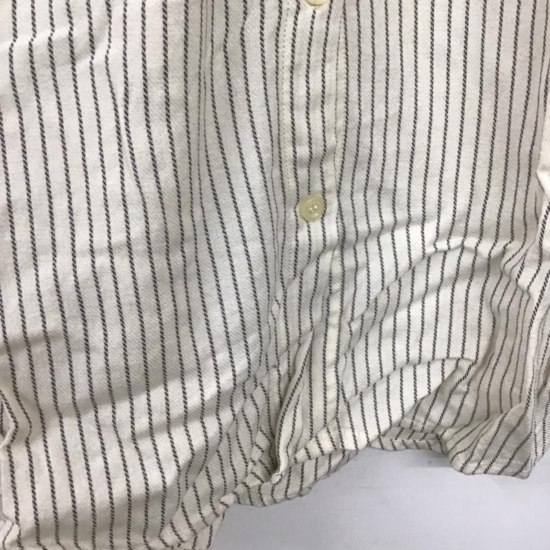 スタディオクリップ studio CLIP シャツ、ブラウス 長袖 M ストライプ マルチカラー / マルチカラー / レディース USED 古着 中古 10139464