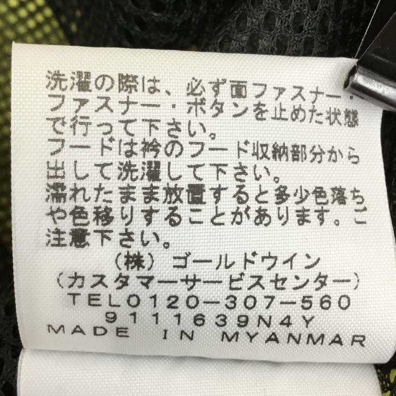 ザノースフェイス THE NORTH FACE ジャケット、上着 ジャンパー、ブルゾン NP21835 ハイドレナウィンドジャケット L ロゴ、文字 黄 / イエロー / X 黒 / ブラック / メンズ USED 古着 中古 10151169