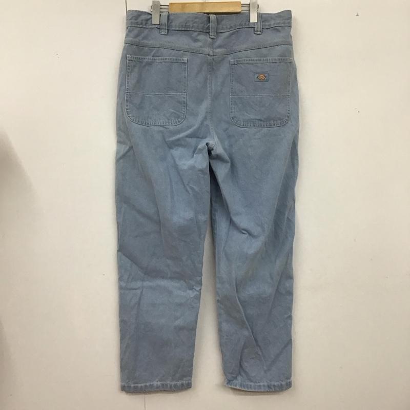 ディッキーズ Dickies パンツ デニム、ジーンズ デニムパンツ ワイドパンツ カジュアルパンツ 36 無地 インディゴ / インディゴ /  メンズ USED 古着 中古 10124927