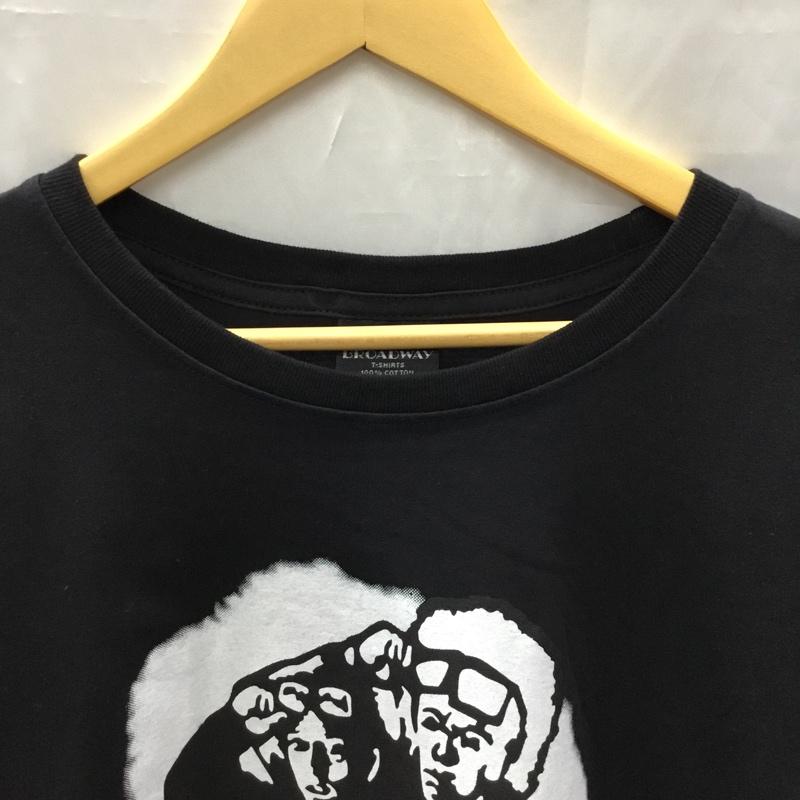 古着 USED Tシャツ 半袖 半袖カットソー プリントTシャツ クルーネックカットソー バンドTシャツ XL プリント 黒 / ブラック / メンズ USED 古着 中古 10106945