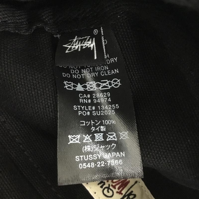 ステューシー STUSSY ショルダーバッグ ショルダーバッグ 134255 CANVAS POUCHショルダーバッグ ロゴ、文字 黒 / ブラック / メンズ USED 古着 中古 10137421