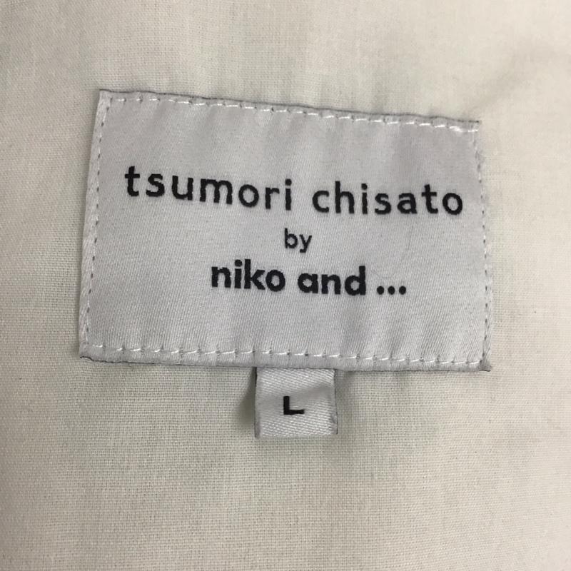 ニコアンド niko and... パンツ ワークパンツ、ペインターパンツ カジュアルパンツ プリントパンツ ワイドパンツ フレアパンツ L プリント マルチカラー / マルチカラー / レディース USED 古着 中古 10109971
