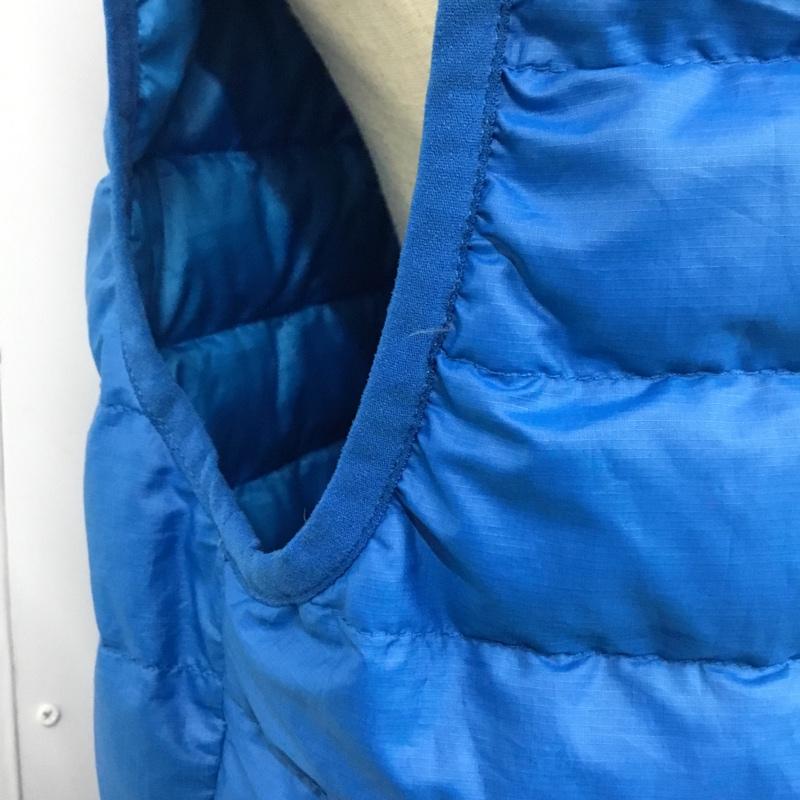 パタゴニア patagonia ベスト ベスト 84621FA12 ダウン L ロゴ、文字 青 / ブルー / メンズ USED 古着 中古 10119744