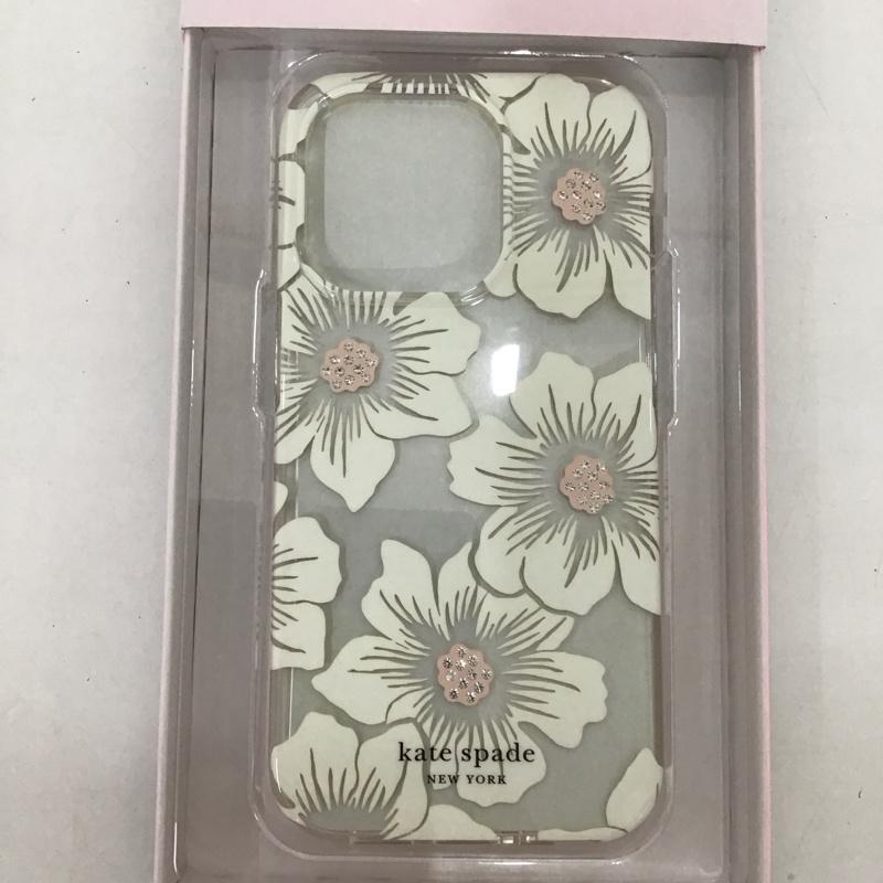 ケイトスペード Kate Spade ファッション小物 ファッション小物 KSIPH-223-HHCCS Hollyhock Floral Clear 保護ハードシェルケース Apple iPhone14Pro 花柄 マルチカラー / マルチカラー / レディース USED 古着 中古 10124327