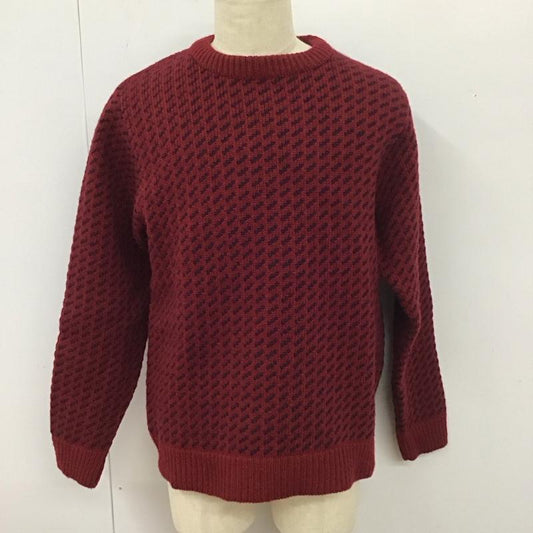 エルエルビーン L.L.Bean ニット、セーター 長袖 長袖ニットカットソー ニット セーター クルーネックニット M 総柄 マルチカラー / マルチカラー /  メンズ USED 古着 中古 10112792