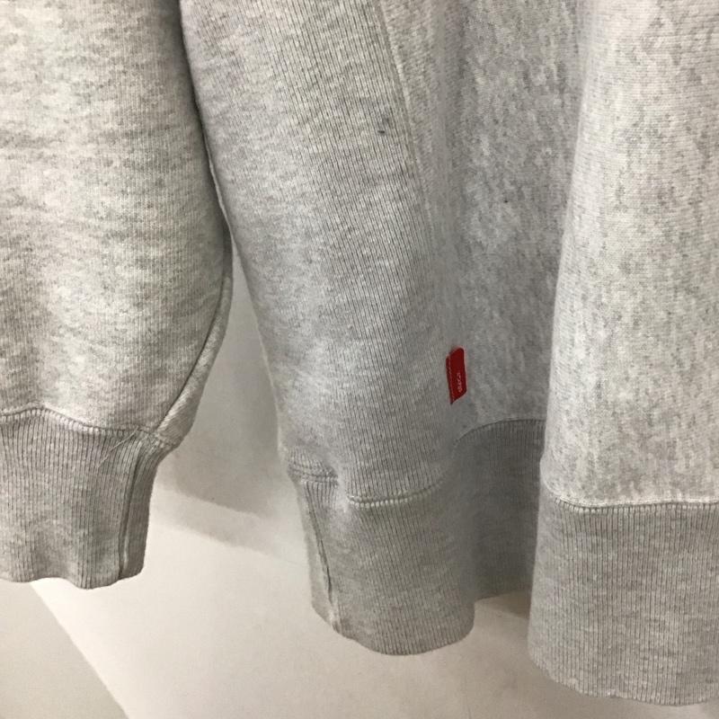 ダブルタップス WTAPS パーカー 長袖 長袖パーカー プルオーバーパーカー スウェット L プリント 灰 / グレー / メンズ USED 古着 中古 10132668