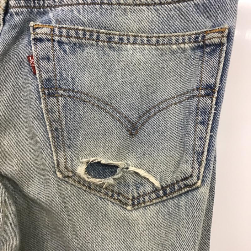 リーバイストラウスアンドコー Levi Strauss & co. パンツ デニム、ジーンズ デニムパンツ ストレートパンツ ワイドパンツ カジュアルパンツ 32インチ 無地 インディゴ / インディゴ /  メンズ USED 古着 中古 10124027