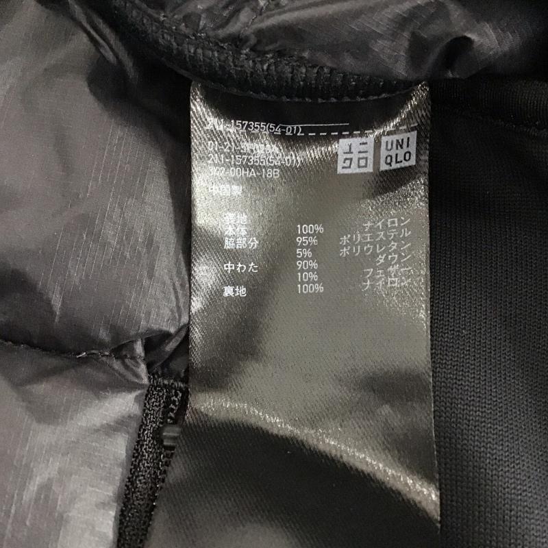 ユニクロ UNIQLO ベスト ベスト 211-157355 ウルトラライトダウンベスト M 無地 黒 / ブラック / レディース USED 古着 中古 10143040